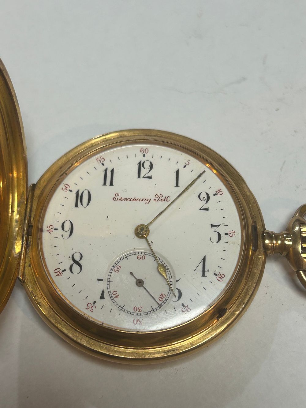 שעון כיס עשוי זהב 18k